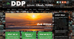 Desktop Screenshot of ddp.org.za